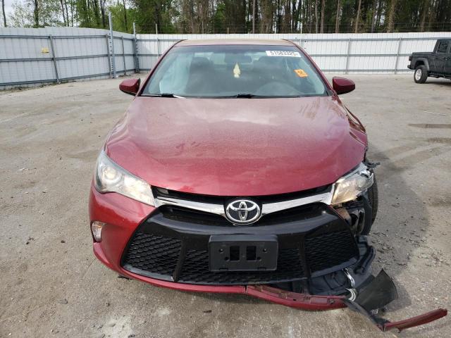  TOYOTA CAMRY 2015 Red