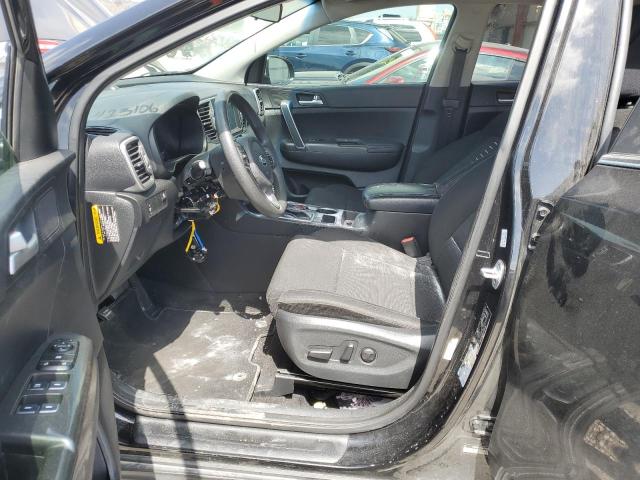  KIA SPORTAGE 2018 Чорний