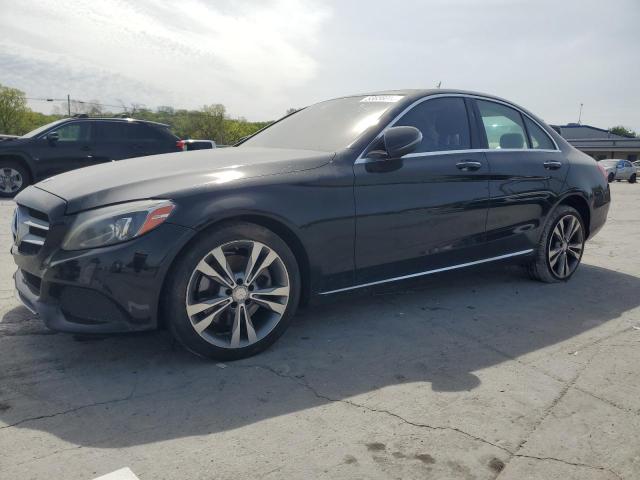 Sedans MERCEDES-BENZ C-CLASS 2016 Czarny