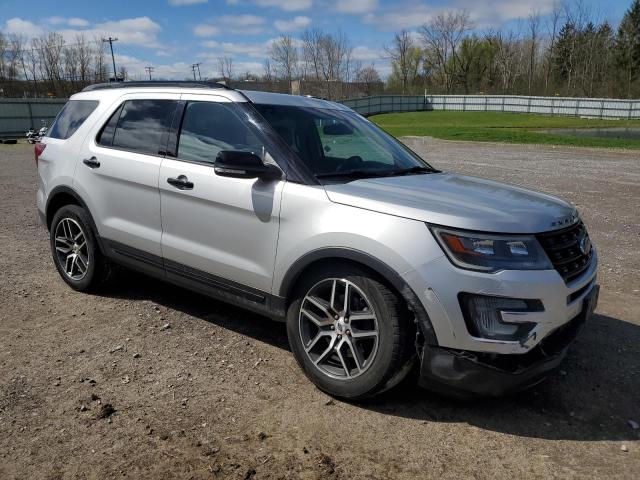  FORD EXPLORER 2017 Silver