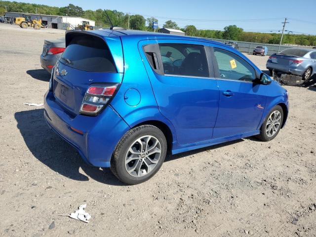 Hatchbacks CHEVROLET SONIC 2017 Blue