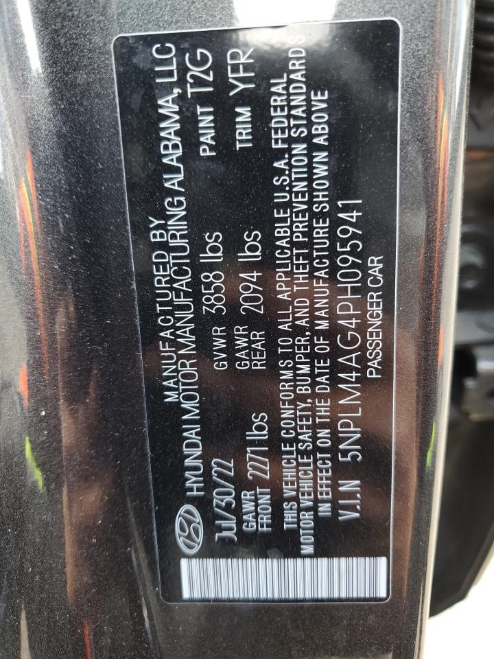 2023 Hyundai Elantra Sel VIN: 5NPLM4AG4PH095941 Lot: 51919885