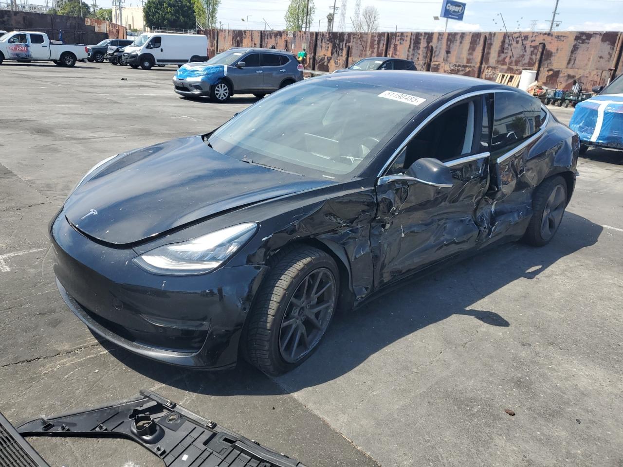 2019 Tesla Model 3 VIN: 5YJ3E1EA5KF304922 Lot: 51190485