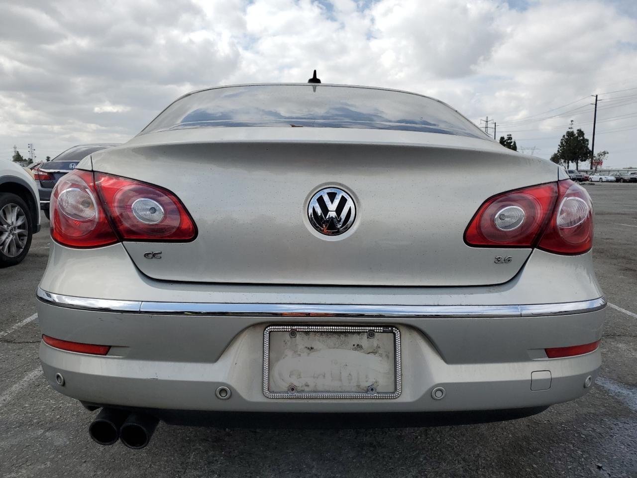 2010 Volkswagen Cc Vr6 VIN: WVWEU7AN0AE529949 Lot: 54555325