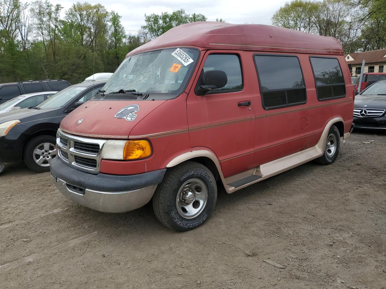 DODGE B SERIES 2002 2B6HB11Y92K146300 Photo 1