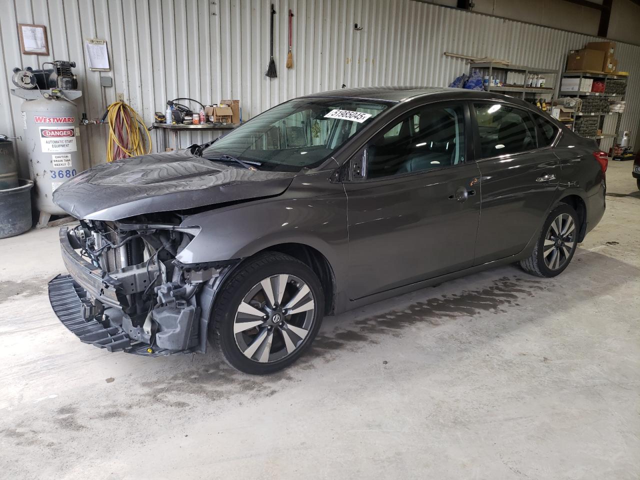 2016 Nissan Sentra S de vânzare în Chambersburg, PA - Front End