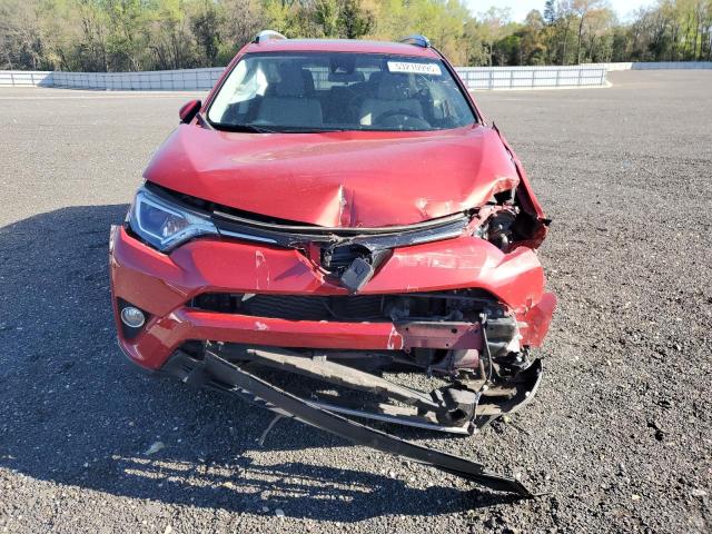  TOYOTA RAV4 2017 Czerwony