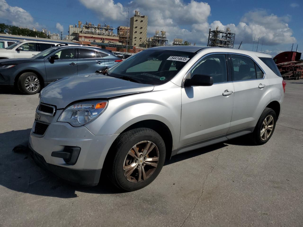 2015 Chevrolet Equinox Ls на продаже в New Orleans, LA - Front End