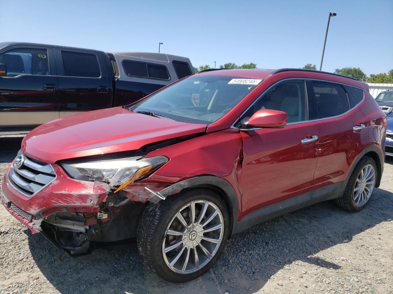 2013 Hyundai Santa Fe Sport VIN: 5XYZU3LB1DG114065 Lot: 54908245