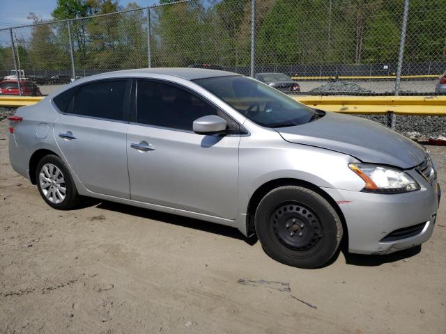  NISSAN SENTRA 2015 Серебристый