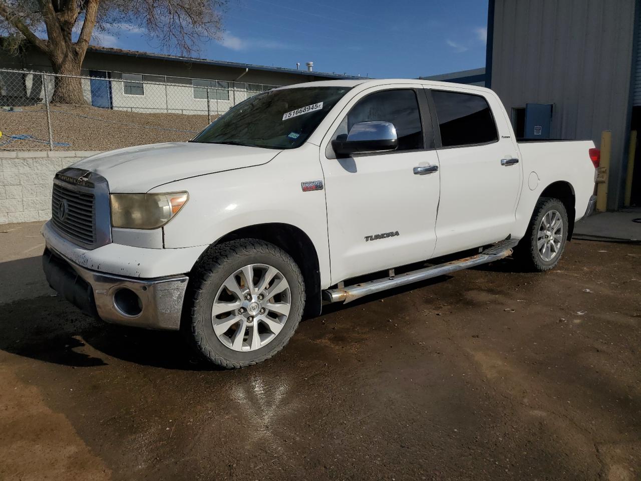 2012 Toyota Tundra Crewmax Limited продається в Albuquerque, NM - Side
