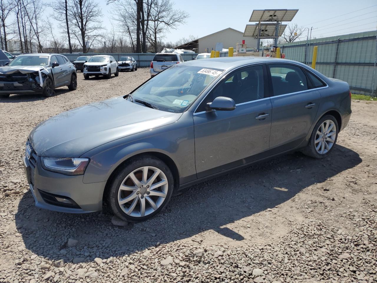 2013 Audi A4 Premium Plus იყიდება Central Square-ში, NY - Burn - Engine