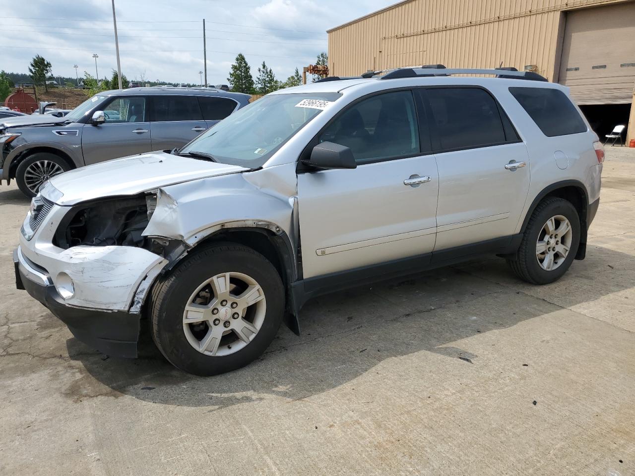 2010 Gmc Acadia Sle იყიდება Gaston-ში, SC - Front End