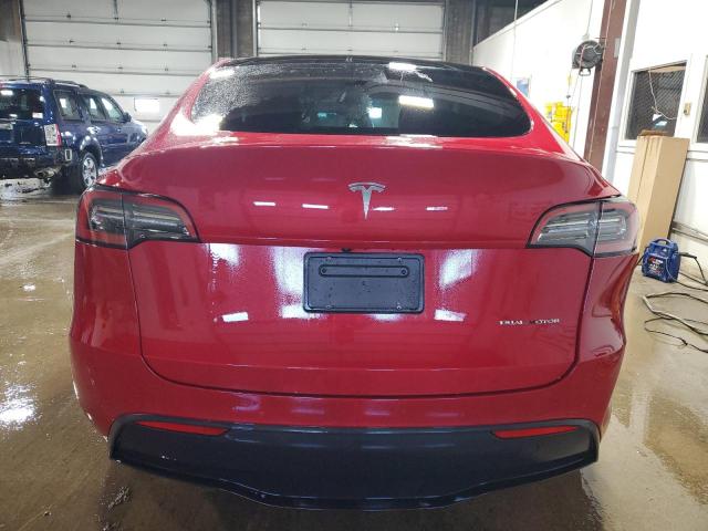 TESLA MODEL Y 2022 Красный