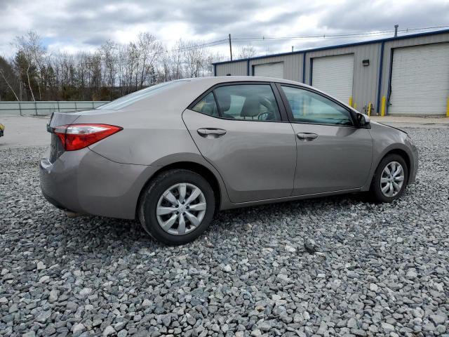  TOYOTA COROLLA 2015 tan