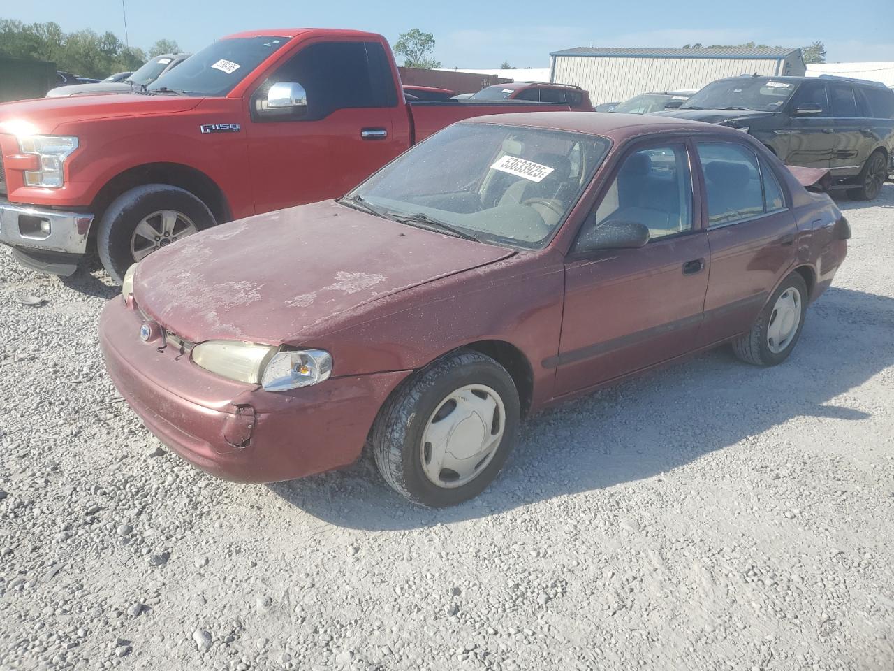 2000 Chevrolet Geo Prizm Base en Venta en Hueytown, AL - Rear End