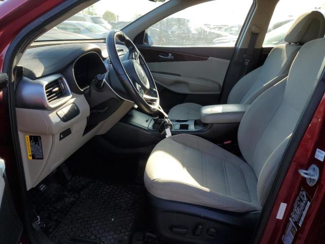 Parquets KIA SORENTO 2016 Red