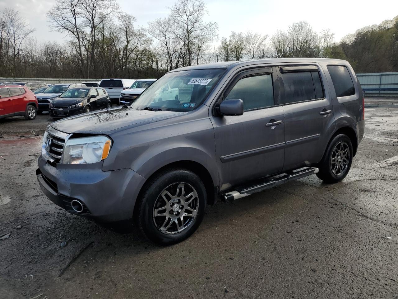 2014 Honda Pilot Ex на продаже в Ellwood City, PA - Front End