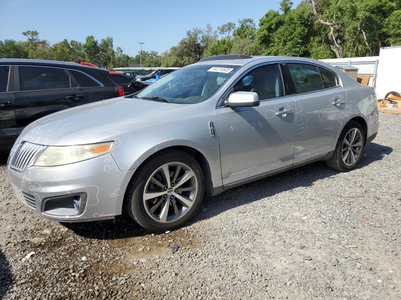2009 Lincoln Mks на продаже в Riverview, FL - Side