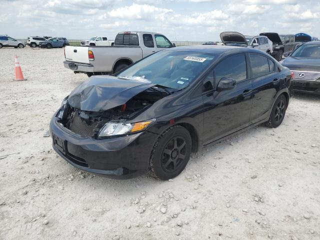 Седаны HONDA CIVIC 2012 Черный
