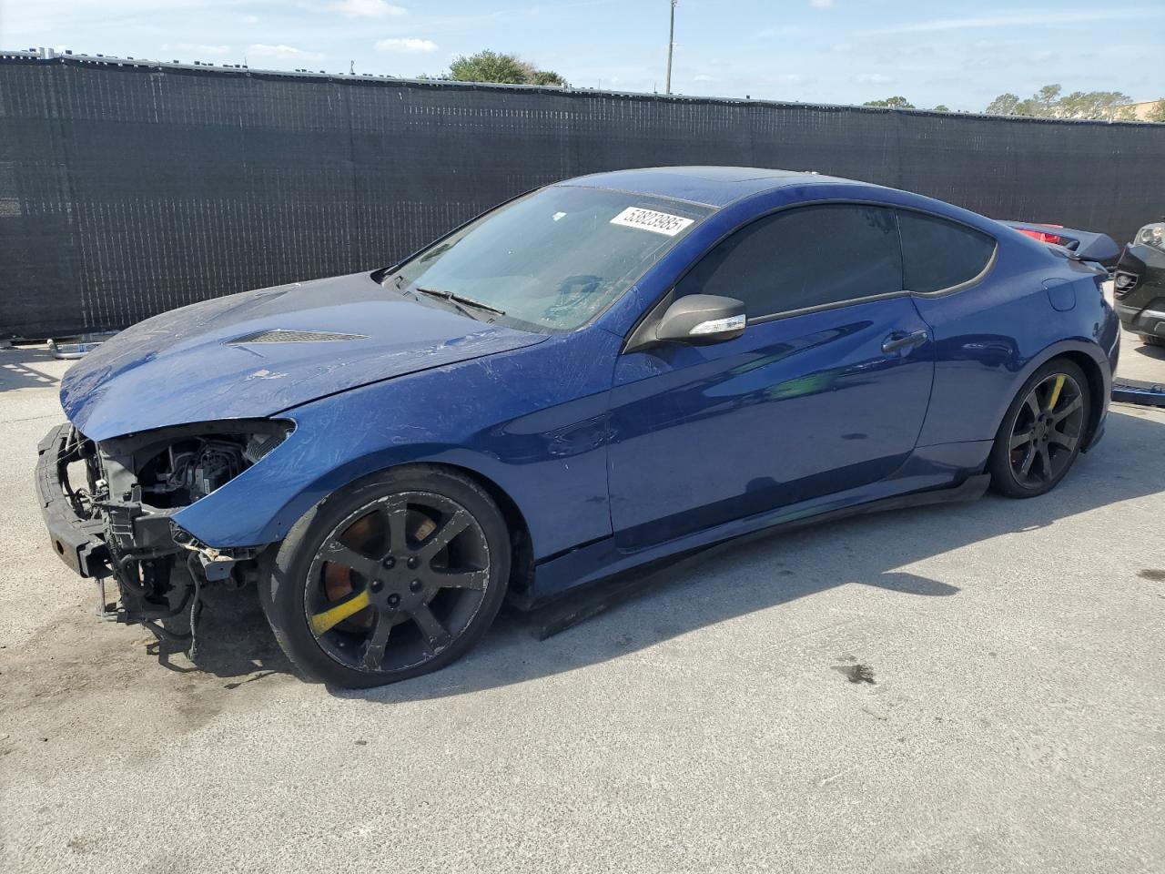 2016 Hyundai Genesis Coupe 3.8 R-Spec de vânzare în Orlando, FL - Front End