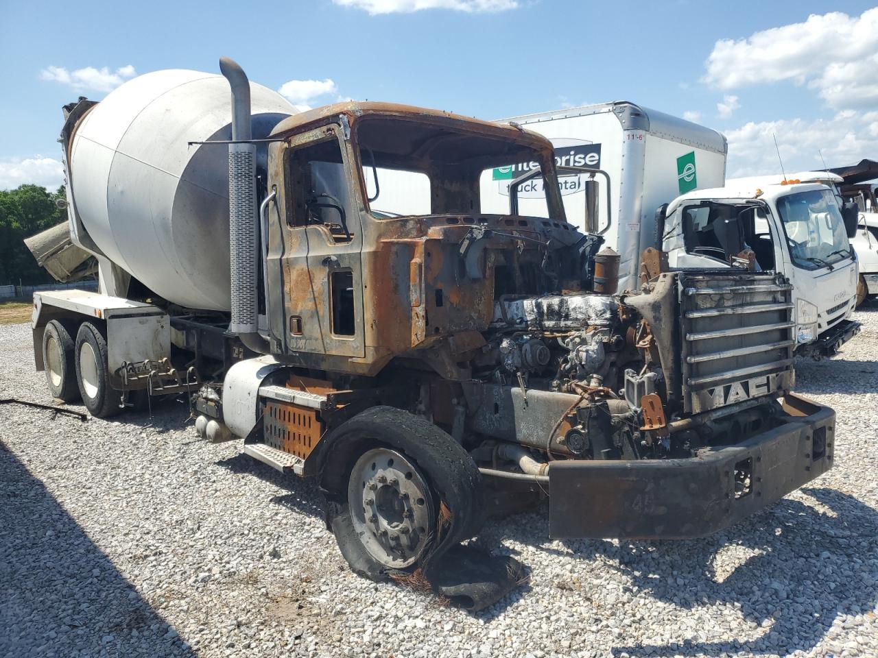 2015 Mack Gu813 Ready Mix Truck for Sale in Eight Mile, AL - Burn