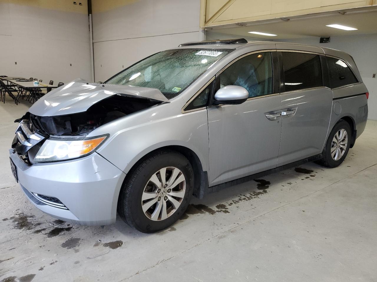 2016 Honda Odyssey Exl იყიდება Hampton-ში, VA - Front End
