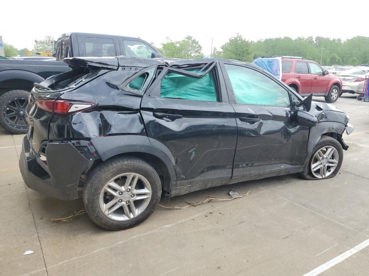 2021 Hyundai Kona Se VIN: KM8K12AA8MU670074 Lot: 54826665