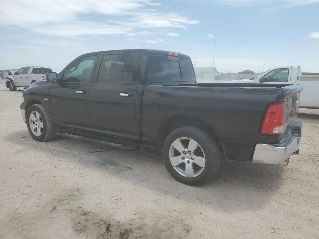 2012 Dodge Ram 1500 Slt black null gas 1C6RD6LT4CS318336 photo #3