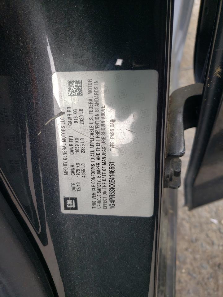 2014 Buick Verano Convenience VIN: 1G4PR5SKXE4146661 Lot: 50633815