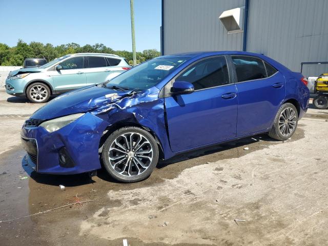  TOYOTA COROLLA 2014 Granatowy