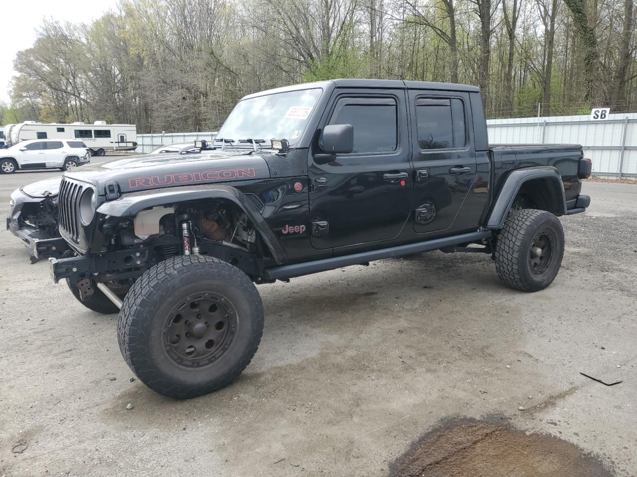 2020 Jeep Gladiator Rubicon na sprzedaż w Glassboro, NJ - Side