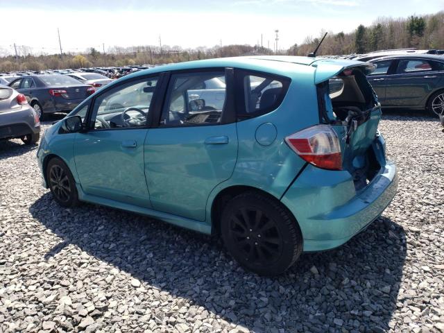  HONDA FIT 2013 Бирюзовый