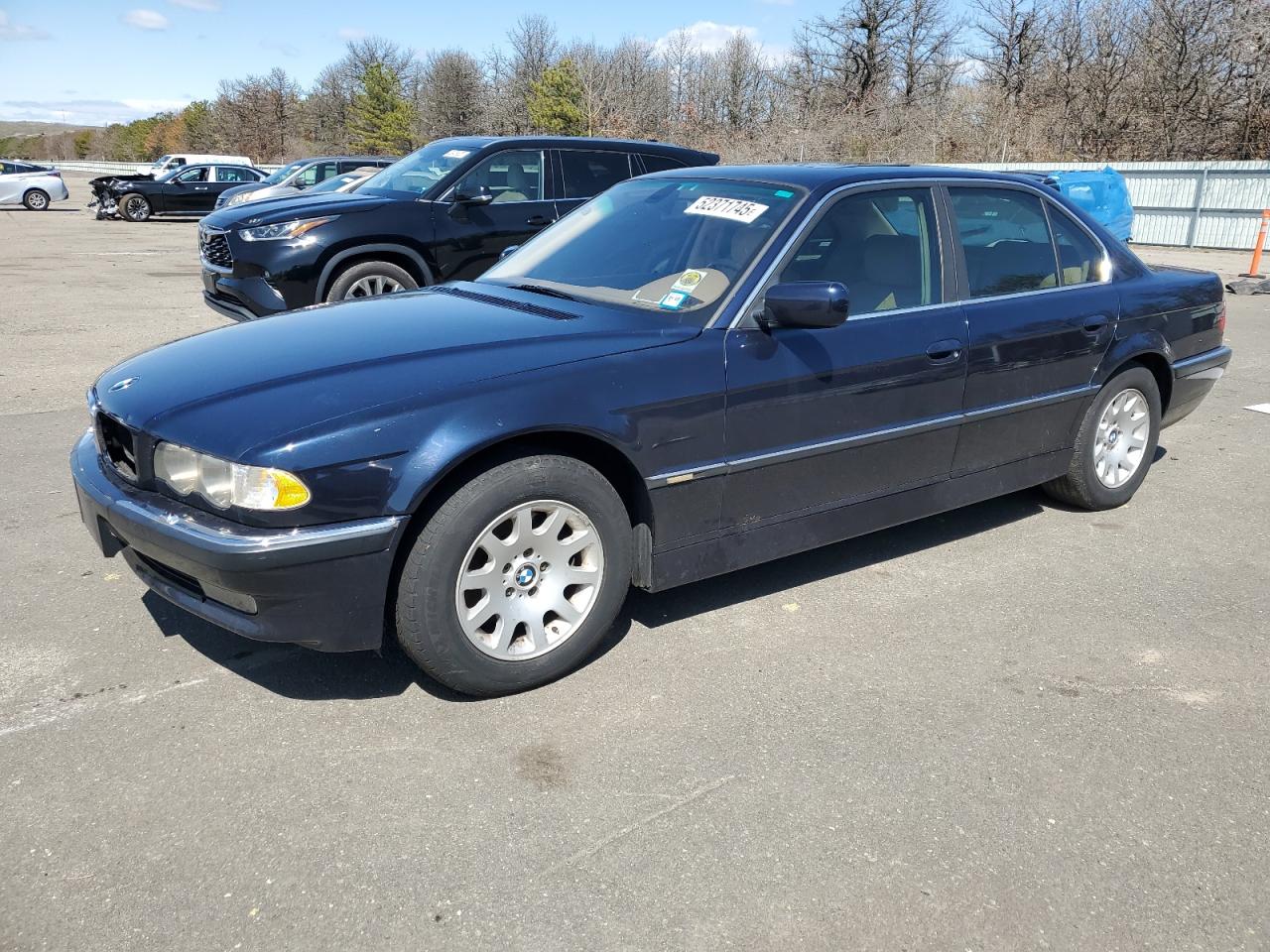 2001 Bmw 740 I Automatic for Sale in Brookhaven, NY - Burn - Engine