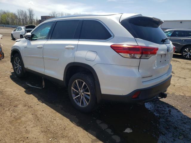  TOYOTA HIGHLANDER 2019 Белый