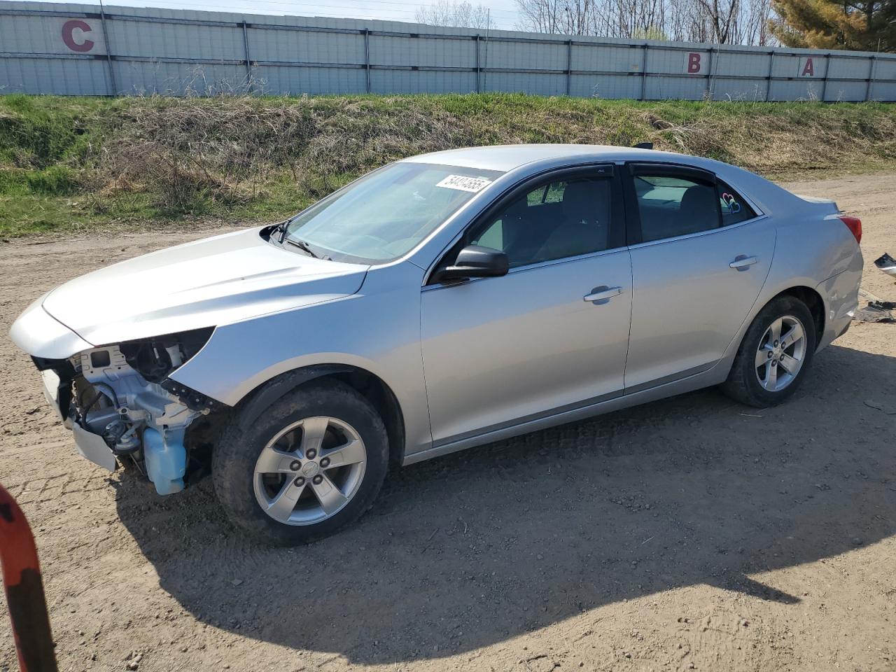 2015 Chevrolet Malibu Ls за продажба в Davison, MI - Front End