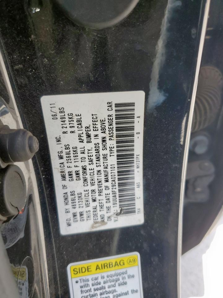 2012 Acura Tl VIN: 19UUA8F29CA007101 Lot: 51840335