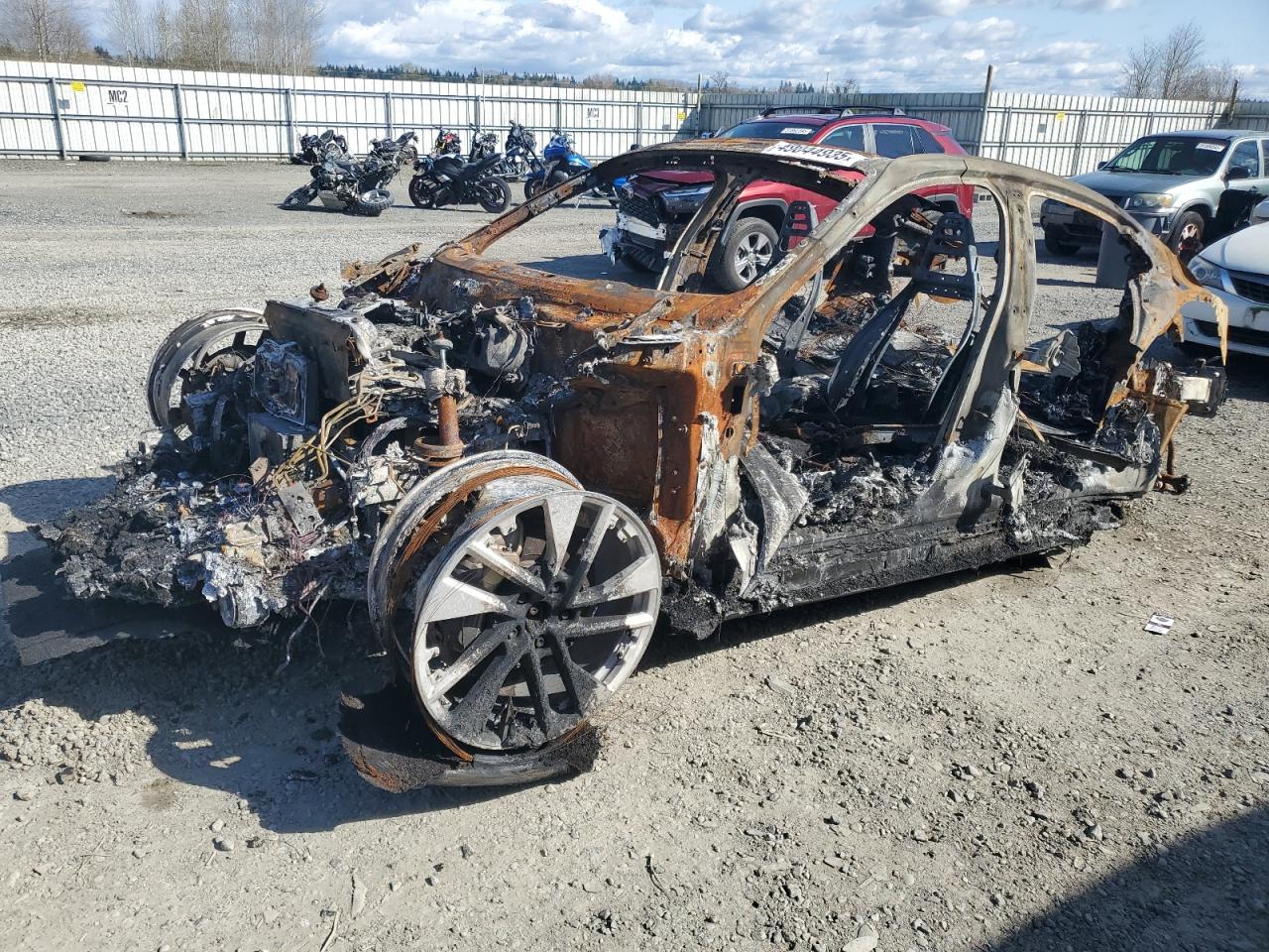 2023 Audi E-Tron Gt Prestige იყიდება Arlington-ში, WA - Burn