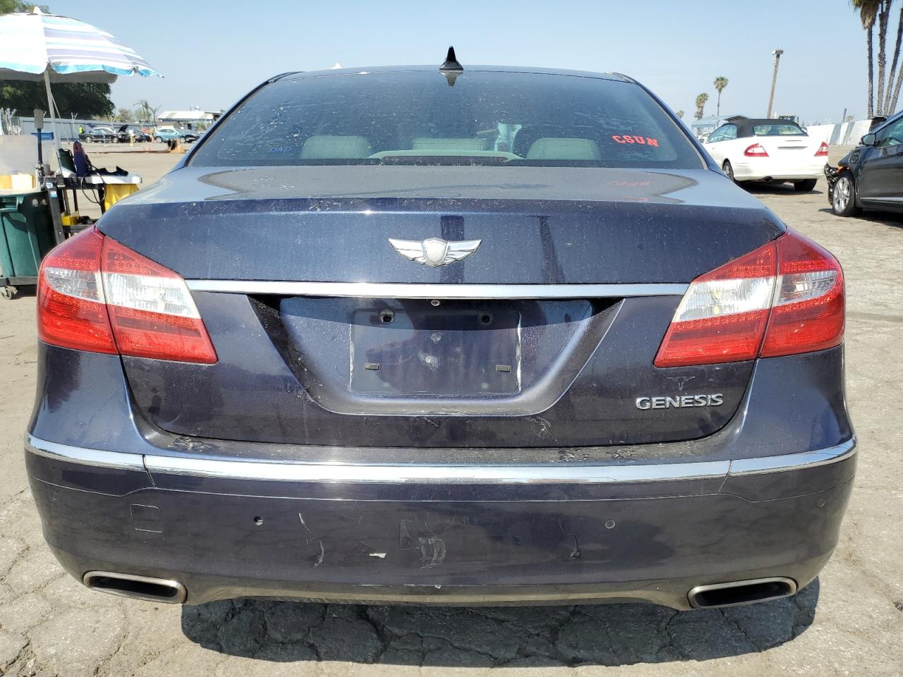 2012 Hyundai Genesis 3.8L VIN: KMHGC4DD9CU185863 Lot: 54067975