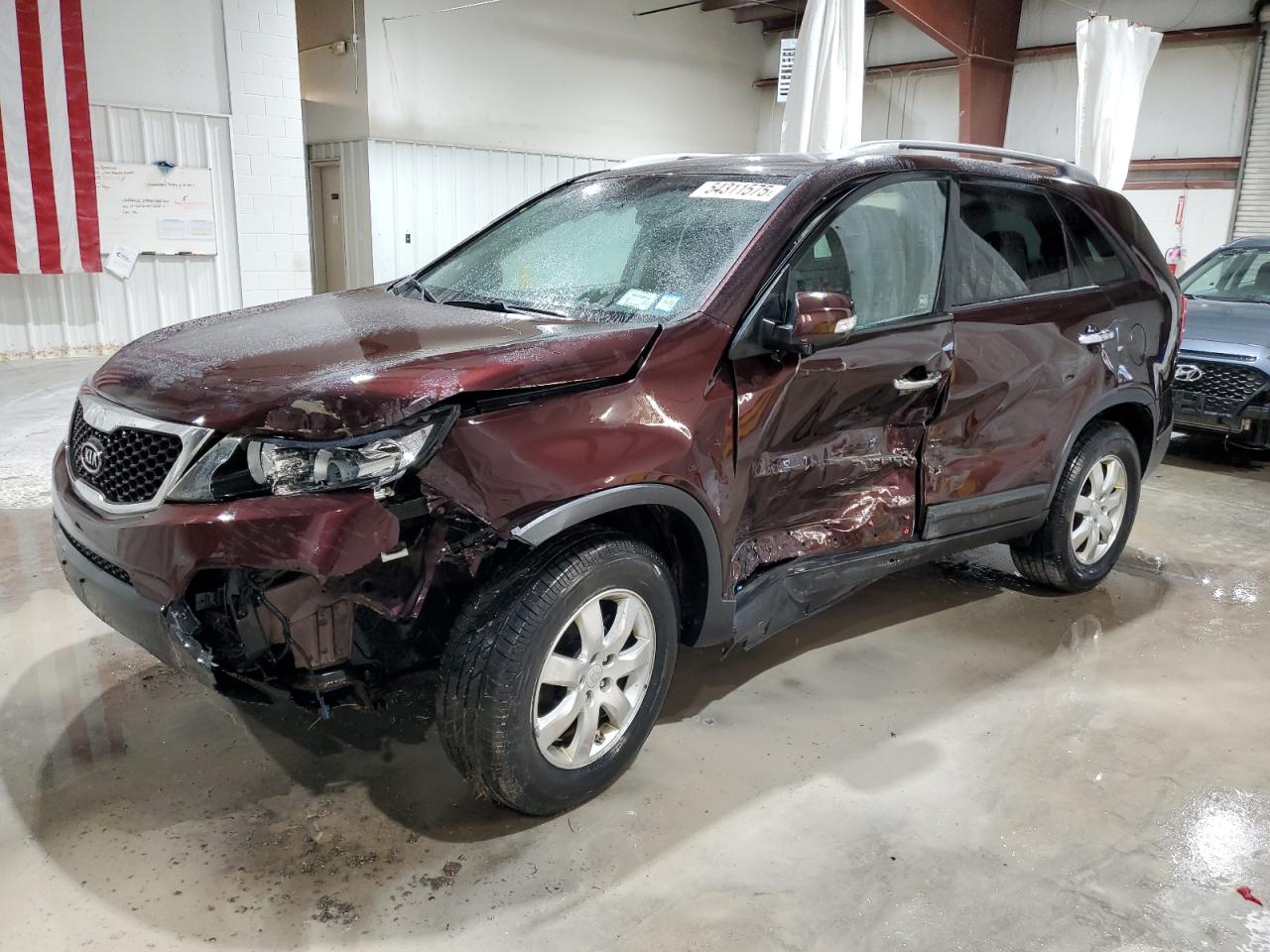 2011 Kia Sorento Base de vânzare în Leroy, NY - Side