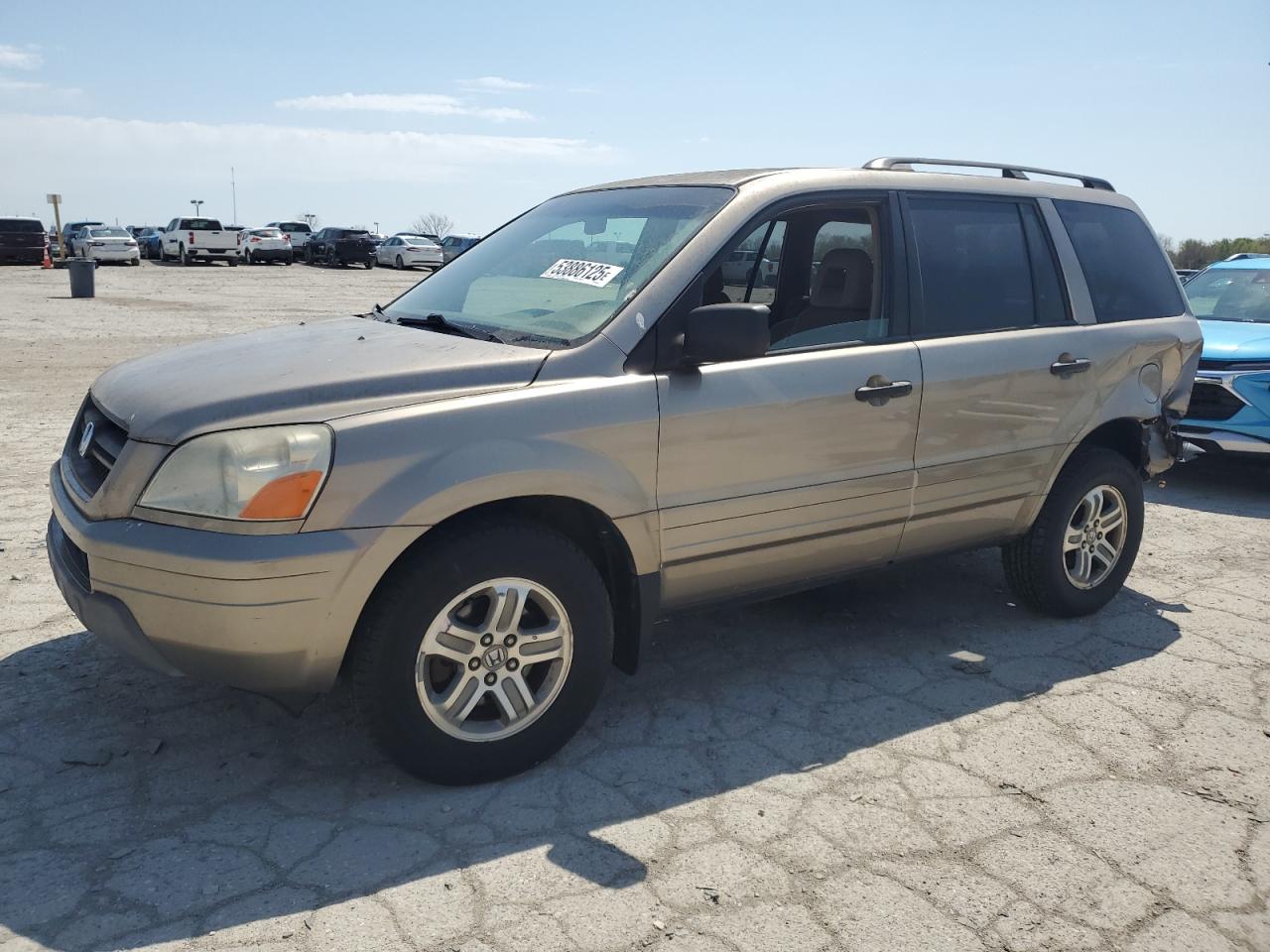 2003 Honda Pilot Exl de vânzare în Indianapolis, IN - Rear End