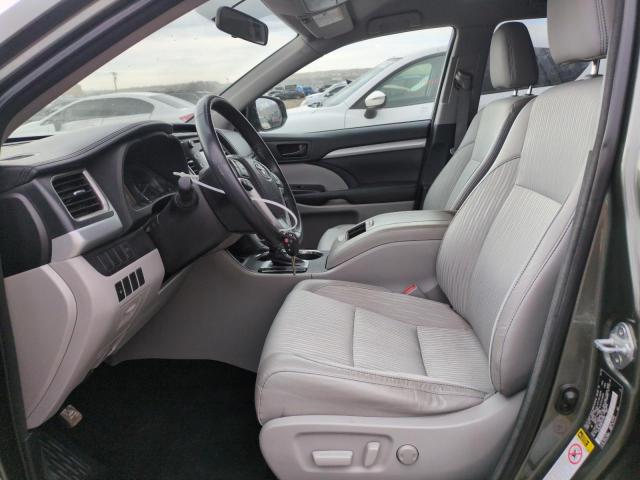  TOYOTA HIGHLANDER 2015 Zielony