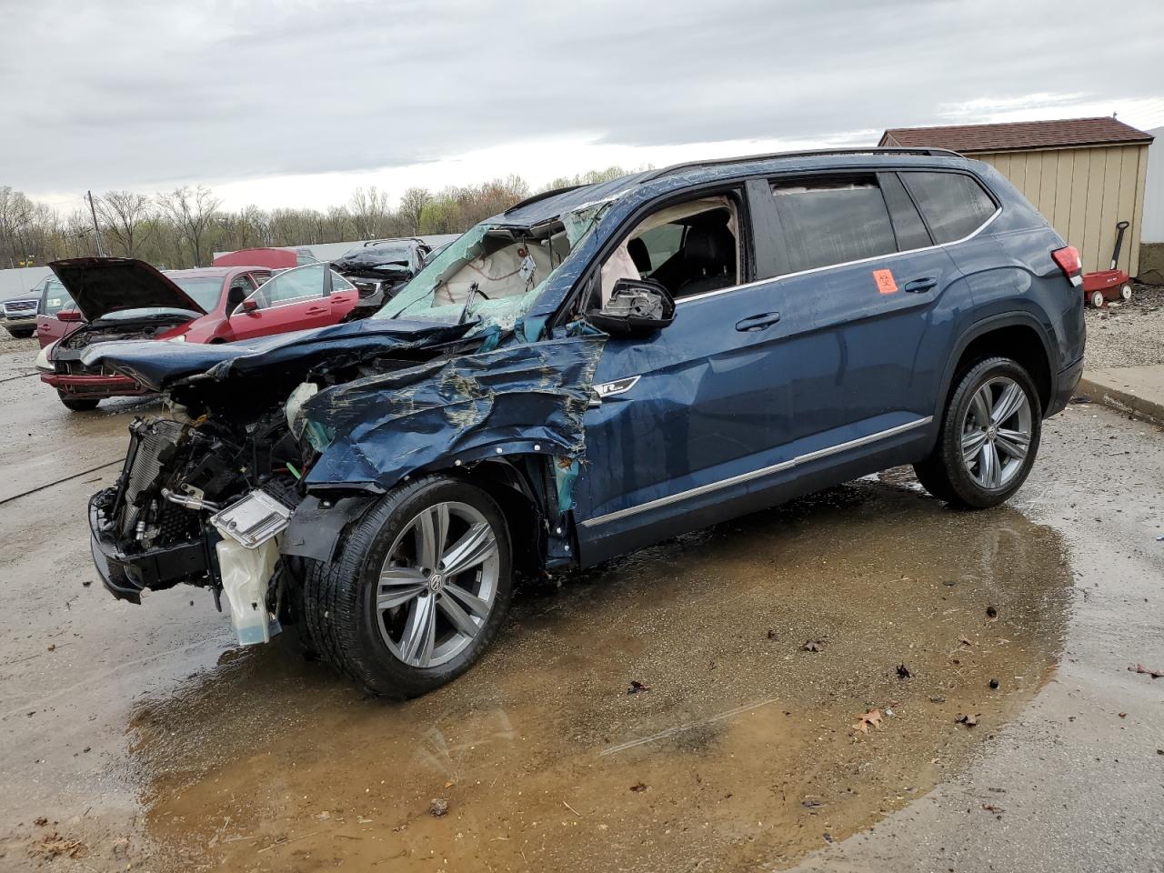 2020 Volkswagen Atlas Se للبيع في Louisville، KY - Rollover