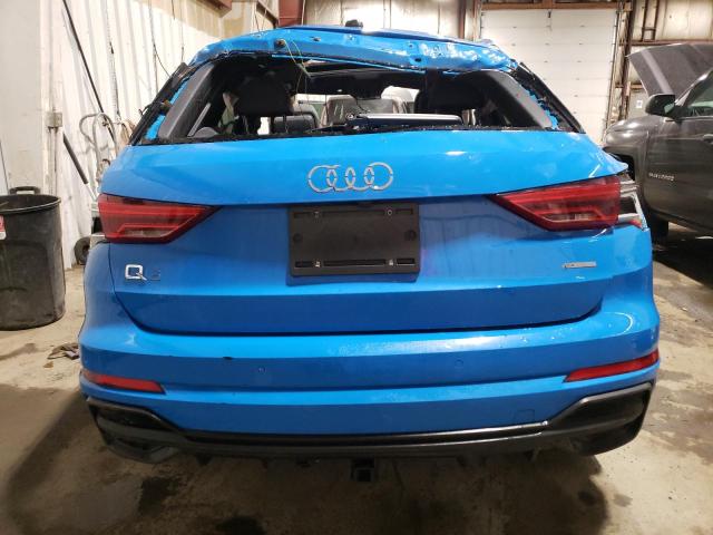  AUDI Q3 2023 Синий
