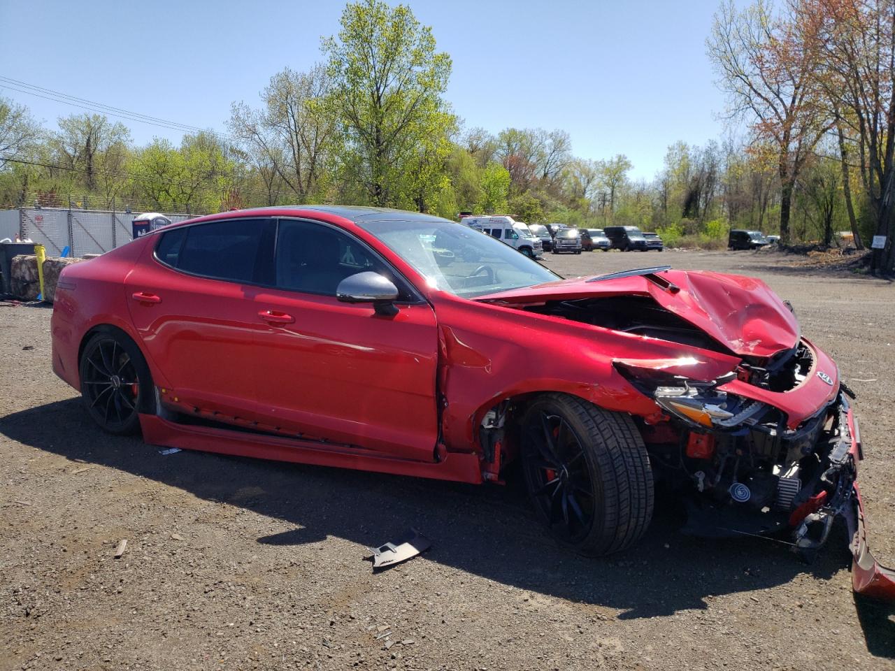 2018 Kia Stinger Gt2 VIN: KNAE55LC3J6019972 Lot: 54849495