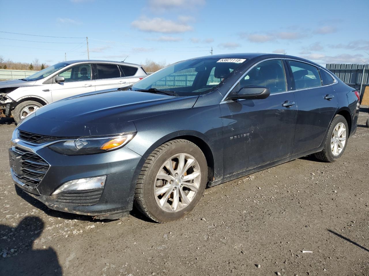2019 Chevrolet Malibu Lt на продаже в Ottawa, ON - Front End