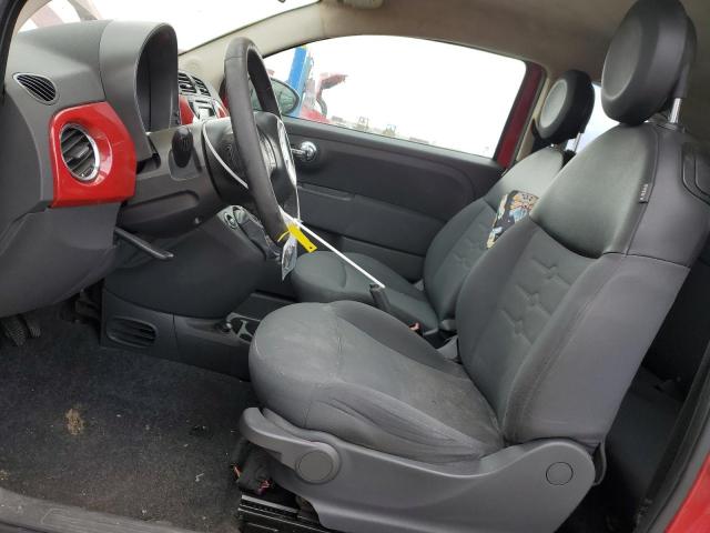 Hatchbacks FIAT 500 2012 Czerwony