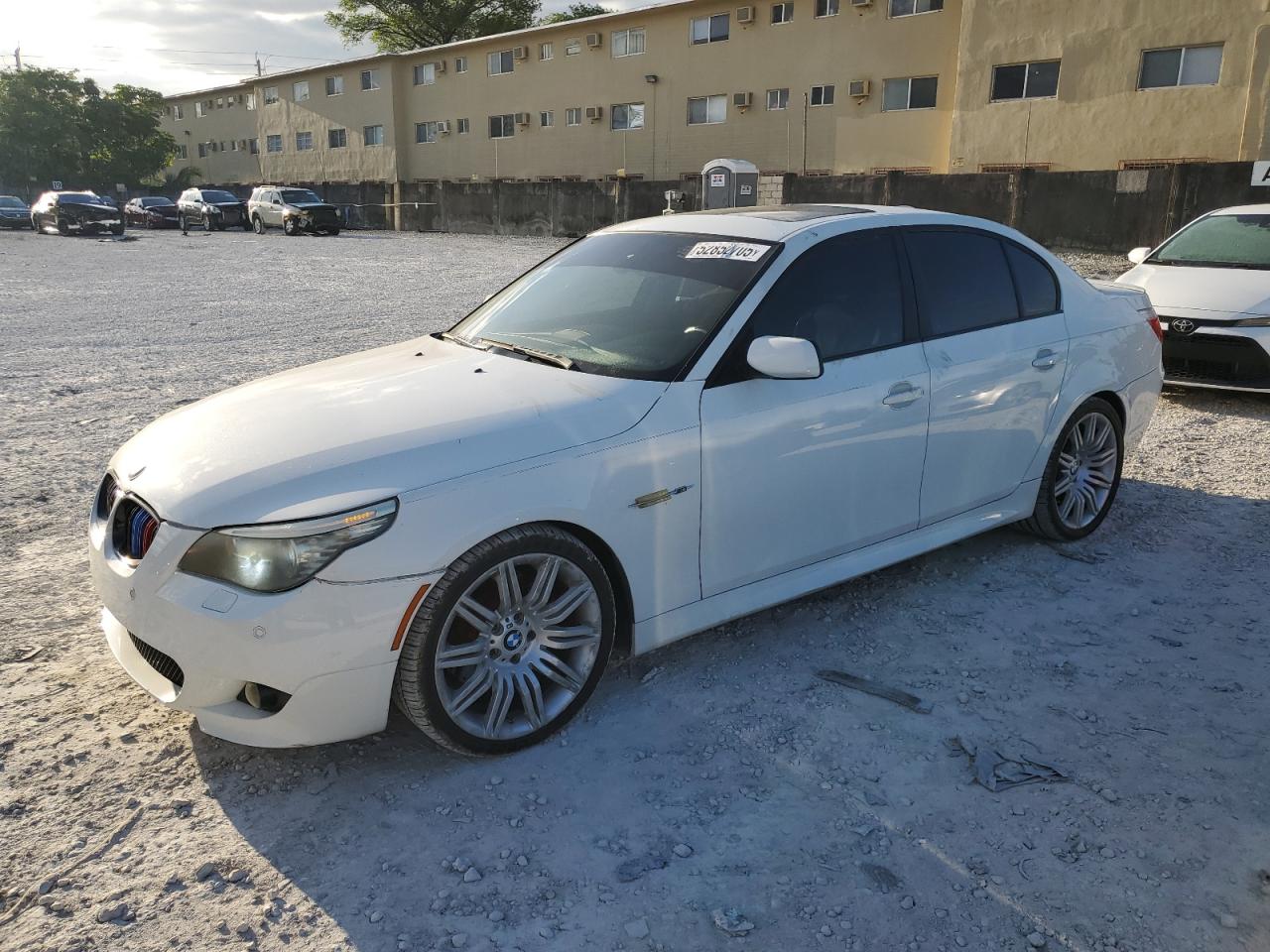 2008 Bmw 550 I de vânzare în Opa Locka, FL - Rear End