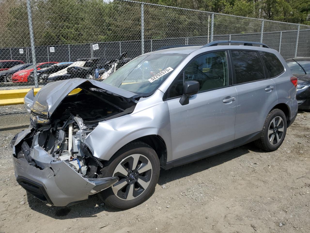 2018 Subaru Forester 2.5I на продаже в Waldorf, MD - Front End