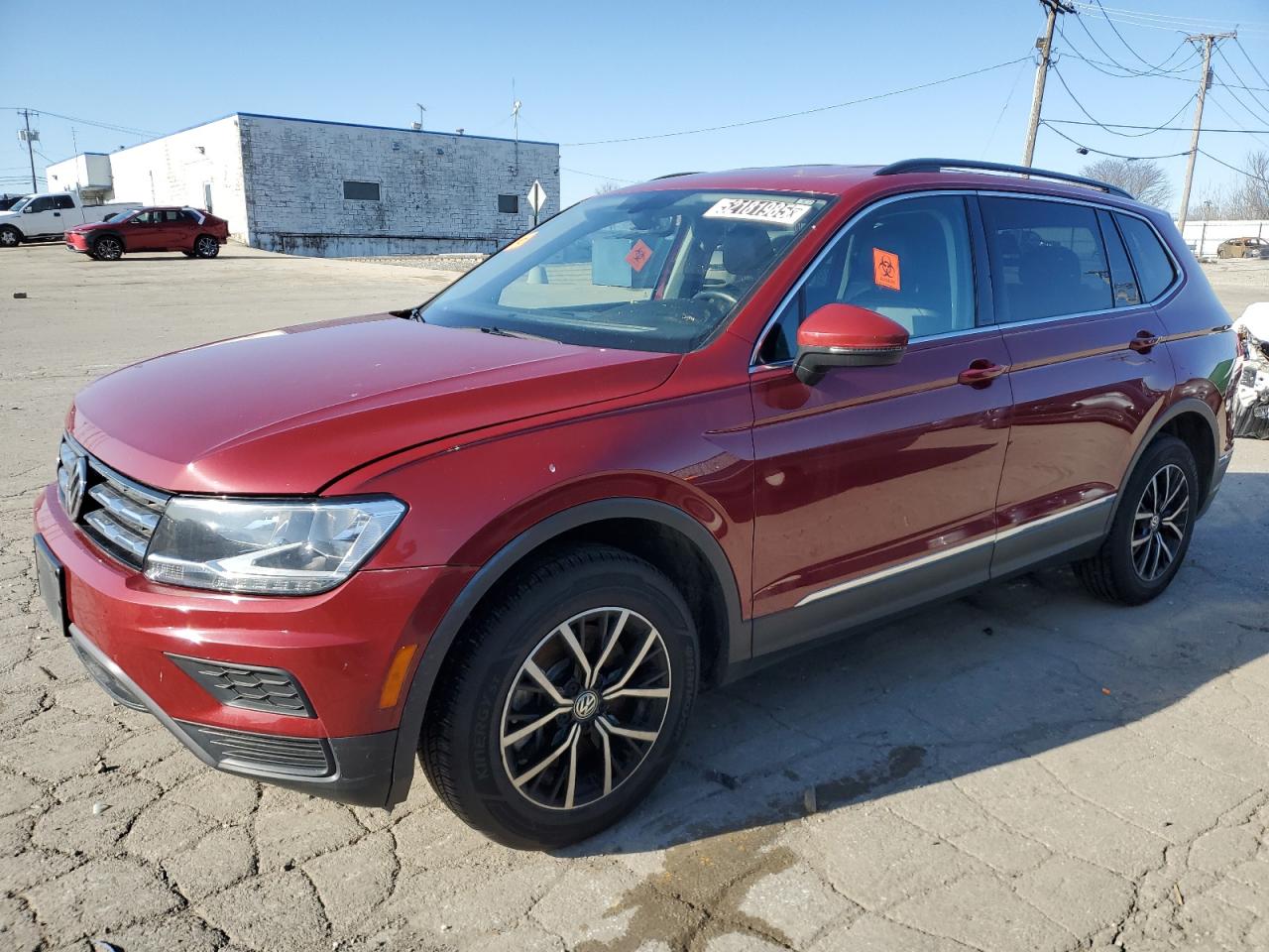 2021 Volkswagen Tiguan Se for Sale in Chicago Heights, IL - Side